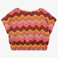 Pan Con Chocolate Girls Pink & Orange Zigzag Knit Top -Deals Whimsy Collection Store pan con chocolate girls pink orange zigzag knit top 489862 0efb0e13e3718afb28c875760f9ad44a2807adf0