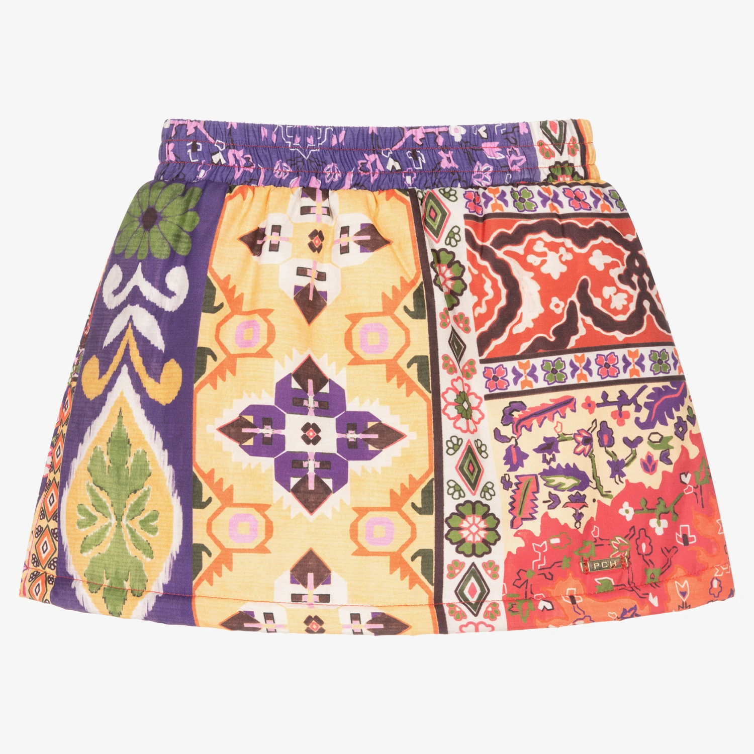 Pan Con Chocolate Girls Red Padded Skirt 1 Pan Con Chocolate Girls Red Padded Skirt