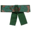 Pan Con Chocolate Green Bow Hairclip (10.5cm)