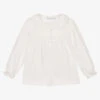 Patachou Girls Ivory Cotton Blouse