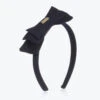 Patachou Girls Navy Blue Bow Hairband