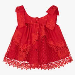 Patachou Girls Red Cotton & Lace Top -Deals Whimsy Collection Store patachou girls red cotton lace top 493077 6b6b270ad7ce1fa0d6f2724638e7cdc7ab71da34