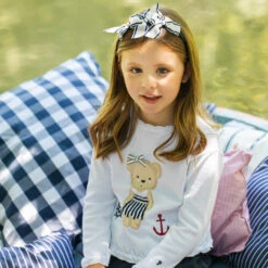 Patachou Girls White Teddy Bear Sweater -Deals Whimsy Collection Store patachou girls white teddy bear sweater 422194 6fd2ddae358806470be7afcf2682fbf537cde042 outfit