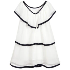 Patachou Ivory & Blue Chiffon Dress -Deals Whimsy Collection Store patachou ivory blue chiffon dress 284843 79602fa277c9c91361e1d57eafd074129070f657