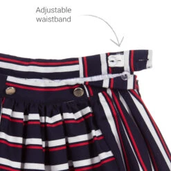 Patachou Navy Blue Striped Cotton Skirt -Deals Whimsy Collection Store patachou navy blue striped cotton skirt 284869 43c2583a34e300cbfe3772735615aa5b1126a4ec