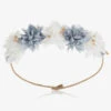 Paz Rodriguez Girls Blue Flower Garland