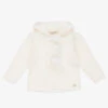 Paz Rodriguez Ivory Knitted Pram Coat