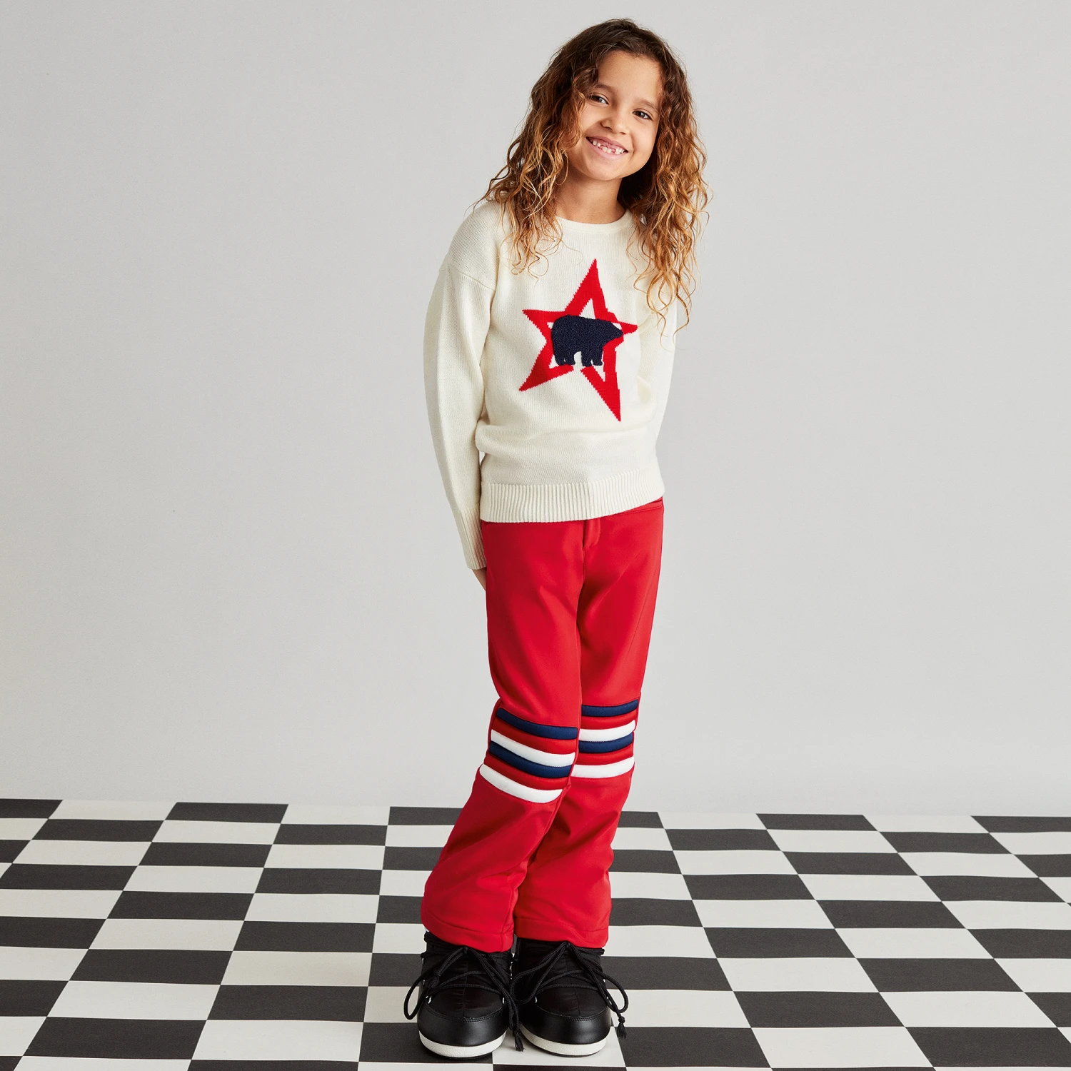 Perfect Moment Ivory Merino Wool Knit Jumper 2 Perfect Moment Ivory Merino Wool Knit Jumper - Image 2