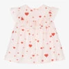Phi Clothing Girls Pink Cotton Heart Blouse