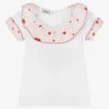 Phi Clothing Girls White Ruffle T-Shirt