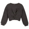 Piccola Ludo Girls Grey Knitted Jumper