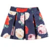 Piccola Speranza Blue Floral Print Skirt