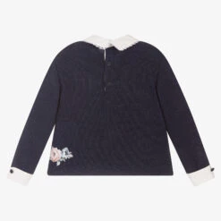Piccola Speranza Girls Navy Blue Collar Sweater -Deals Whimsy Collection Store piccola speranza girls navy blue collar sweater 473018 2a561601b96002d3b623f9d6bedaa5b780708145