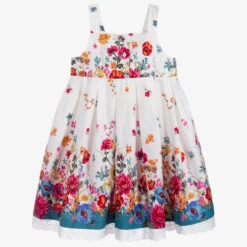 Powell Craft Ivory Cotton Floral Dress -Deals Whimsy Collection Store powell craft ivory cotton floral dress 324707 679bac4342d14b0b10d7912f70128da038d84b0b