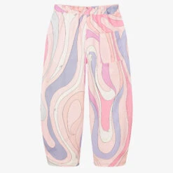 PUCCI Girls Pink Cotton Marmo Trousers -Deals Whimsy Collection Store pucci girls pink cotton marmo trousers 487930 eb0db4364d495aac3574d1bfa71dd65899107e8f