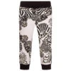 Roberto Cavalli Girls Pink Cotton Joggers