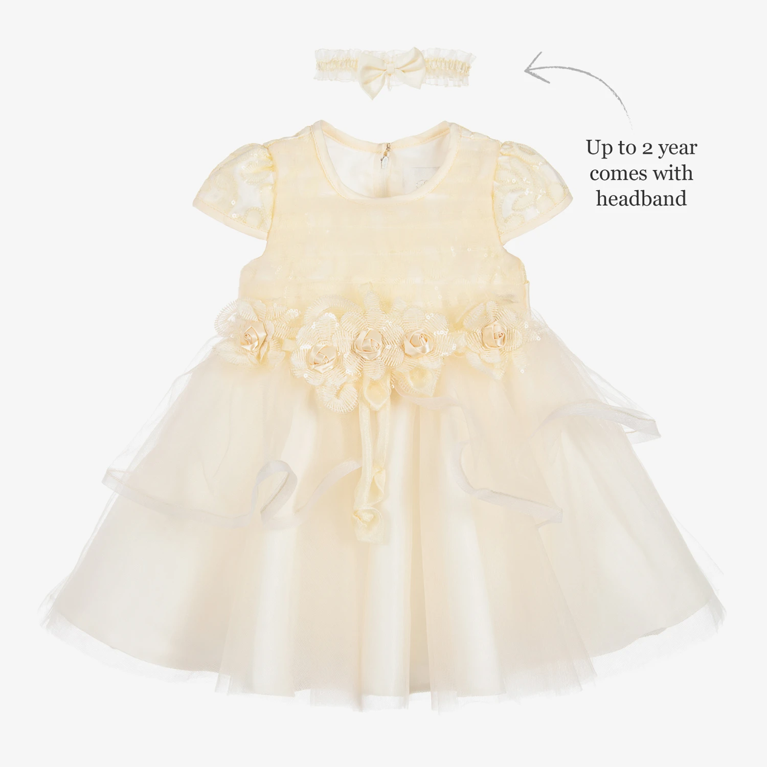 Romano Princess Ivory Tulle Dress & Bag 6 Romano Princess Ivory Tulle Dress & Bag - Image 6