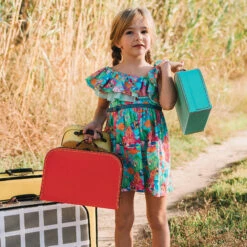 Rosalita Señoritas Blue & Pink Cotton Fish Dress -Deals Whimsy Collection Store rosalita senoritas blue pink cotton fish dress 311044 48078177724a73b7fa20b0b97f7cadd403919433 outfit