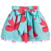 Rosalita Señoritas Blue & Pink Cotton Skirt