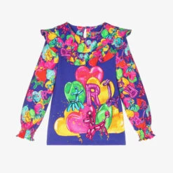 Rosalita Señoritas Girls Balloon Tunic Top
