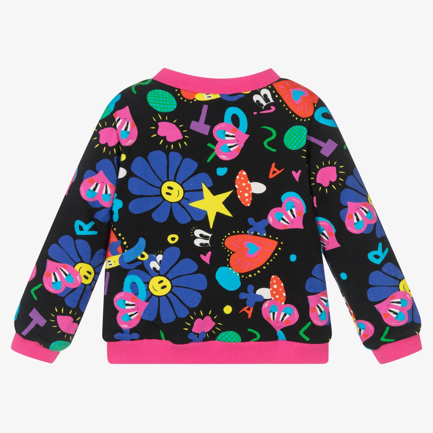 Rosalita Señoritas Girls Black Cotton Zip-Up Top 3 Rosalita Señoritas Girls Black Cotton Zip-Up Top - Image 3