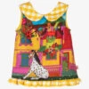Rosalita Señoritas Girls Yellow Cotton Top