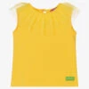 Rosalita Señoritas Girls Yellow Cotton & Tulle T-Shirt