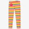 Rosalita Señoritas Yellow Striped Cotton Leggings