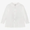 Sarah Louise Girls White Cotton Blouse