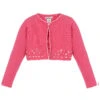 Sarah Louise Pink Knitted Bolero Cardigan