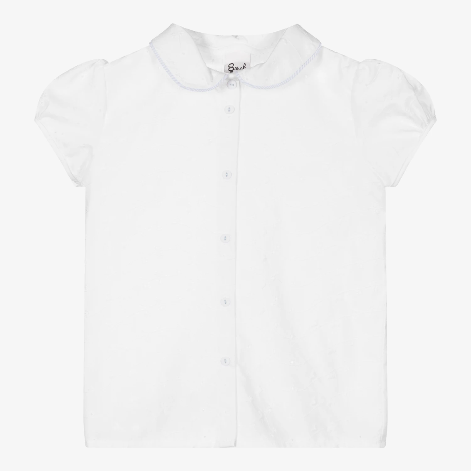 Sarah Louise White Broderie Anglaise Blouse 1 Sarah Louise White Broderie Anglaise Blouse