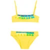 Selini Action Girls Yellow Pom-Pom Bikini