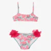 Selini Action Pink Heart & Zebra Bikini