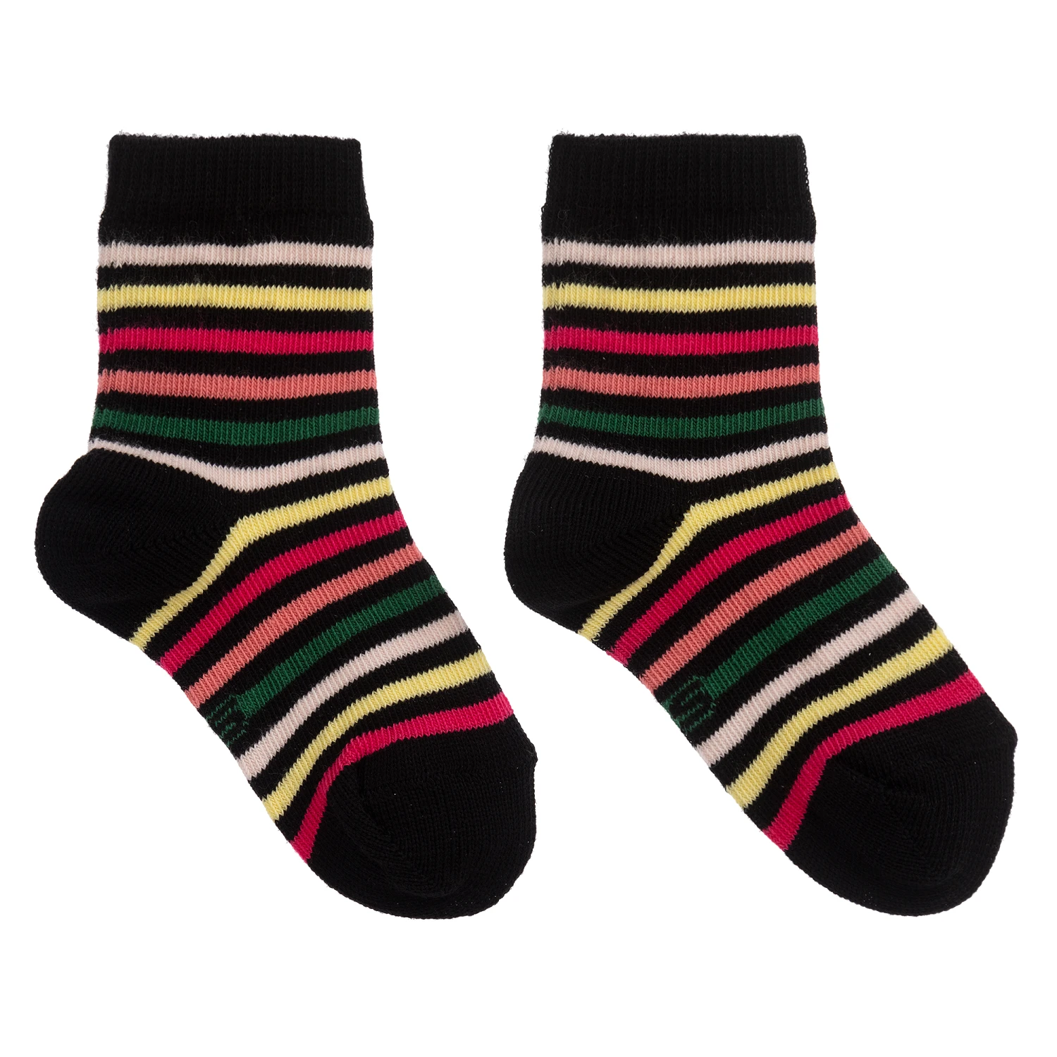 Sonia Rykiel Paris Baby Girls Black Striped Socks 1 Sonia Rykiel Paris Baby Girls Black Striped Socks