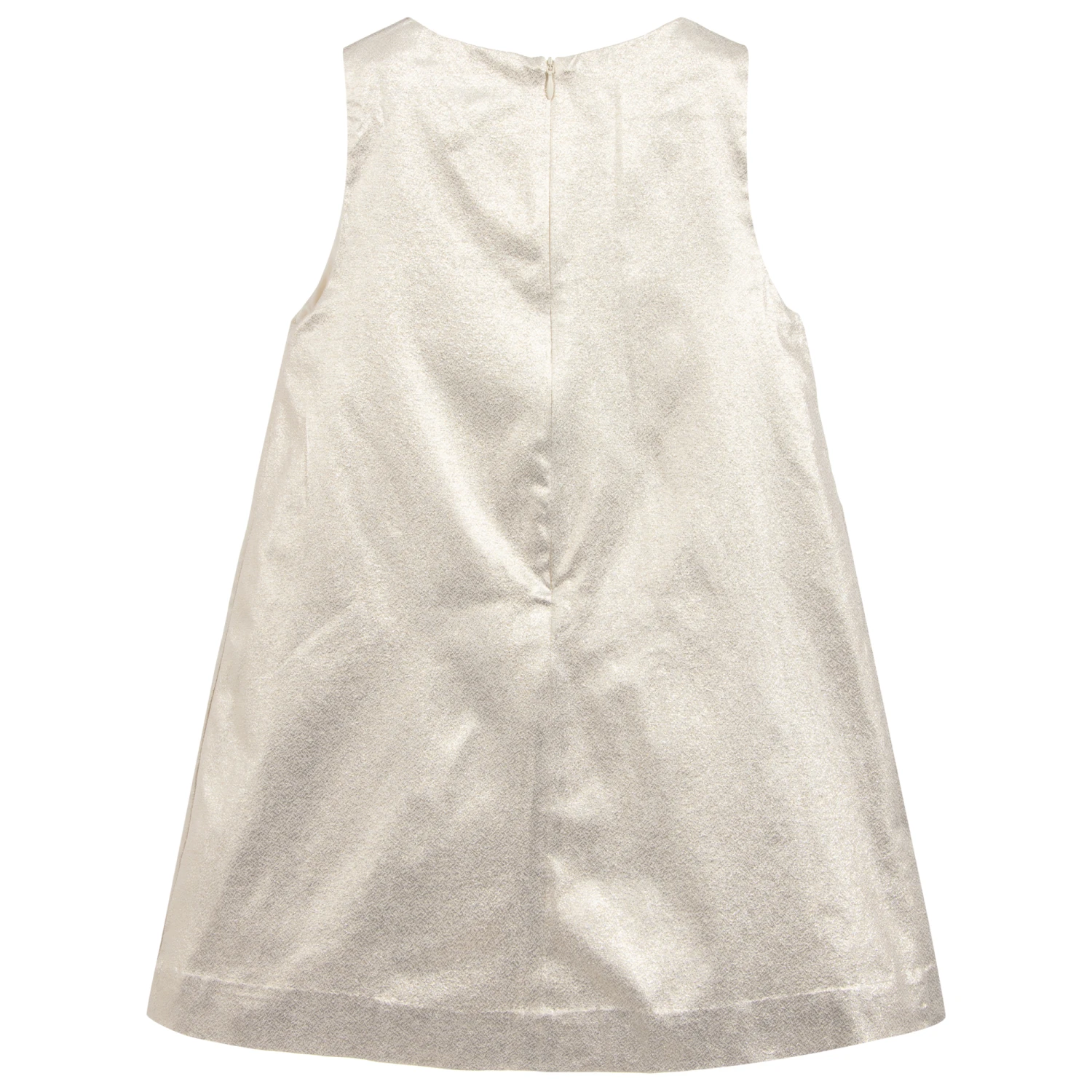 Sonia Rykiel Paris Girls Gold Dress 2 Sonia Rykiel Paris Girls Gold Dress - Image 2