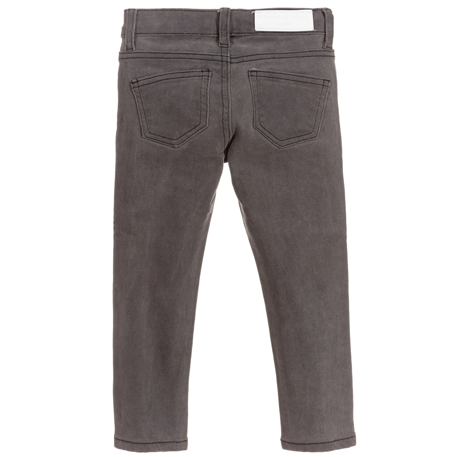 Sonia Rykiel Paris Girls Grey Denim Jeans 2 Sonia Rykiel Paris Girls Grey Denim Jeans - Image 2
