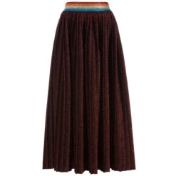 Sonia Rykiel Paris Girls Red Glitter Skirt