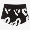 Stella McCartney Kids Black Organic Cotton Shorts