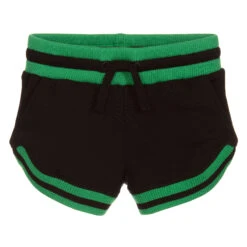 Stella McCartney Kids Girls Black Cotton Shorts