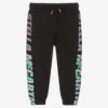 Stella McCartney Kids Girls Black Logo Joggers