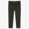 Stella McCartney Kids Girls Black Logo Skinny Jeans