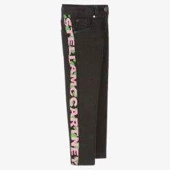 Stella McCartney Kids Girls Black Logo Skinny Jeans -Deals Whimsy Collection Store stella mccartney kids girls black logo skinny jeans 488027 c992caac064f2748b669bd47160933f7fedbfe79