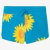 Stella McCartney Kids Girls Blue Cotton Shorts