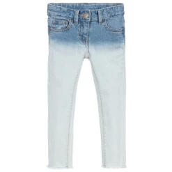 Stella McCartney Kids Girls Blue Skinny Fit Jeans