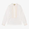 Stella McCartney Kids Girls Ivory Organic Cotton Blouse