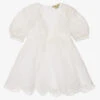 Stella McCartney Kids Girls Ivory Silk Dress