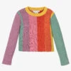 Stella McCartney Kids Girls Knitted Stripe Sweater