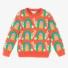 Stella McCartney Kids Girls Orange Snail Sweater