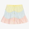 Stella McCartney Kids Girls Pastel Colour Cotton Skirt