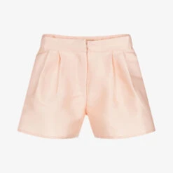 Stella McCartney Kids Girls Pink Cotton & Silk Shorts